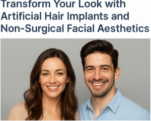 Biofibre Artificial Hair Implants and or Exoderm Peel the best Non‑Surgical Face lift